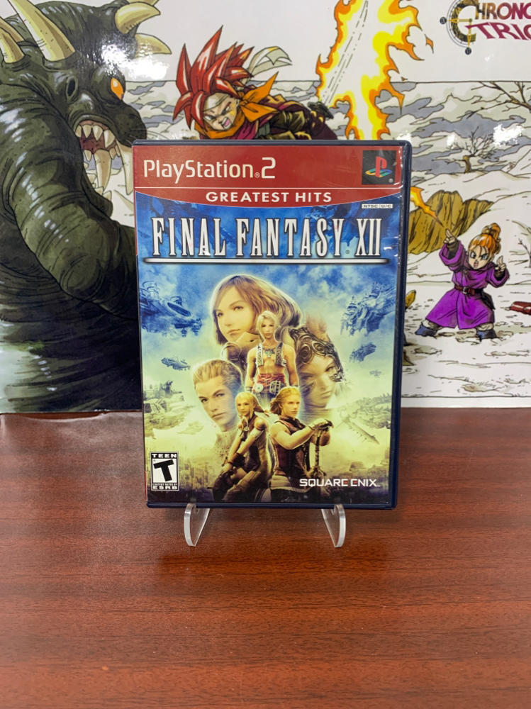 Final Fantasy XII FF 12 BL Sony Playstation 2 PS2 Game COMPLETE CIB Tested