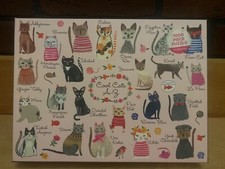Cool Cats A-Z 1000 piece puzzle by Mudpuppy