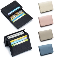Women Men Change Purse Small Wallet Card Holder Mini Card Pocket Card Slot US