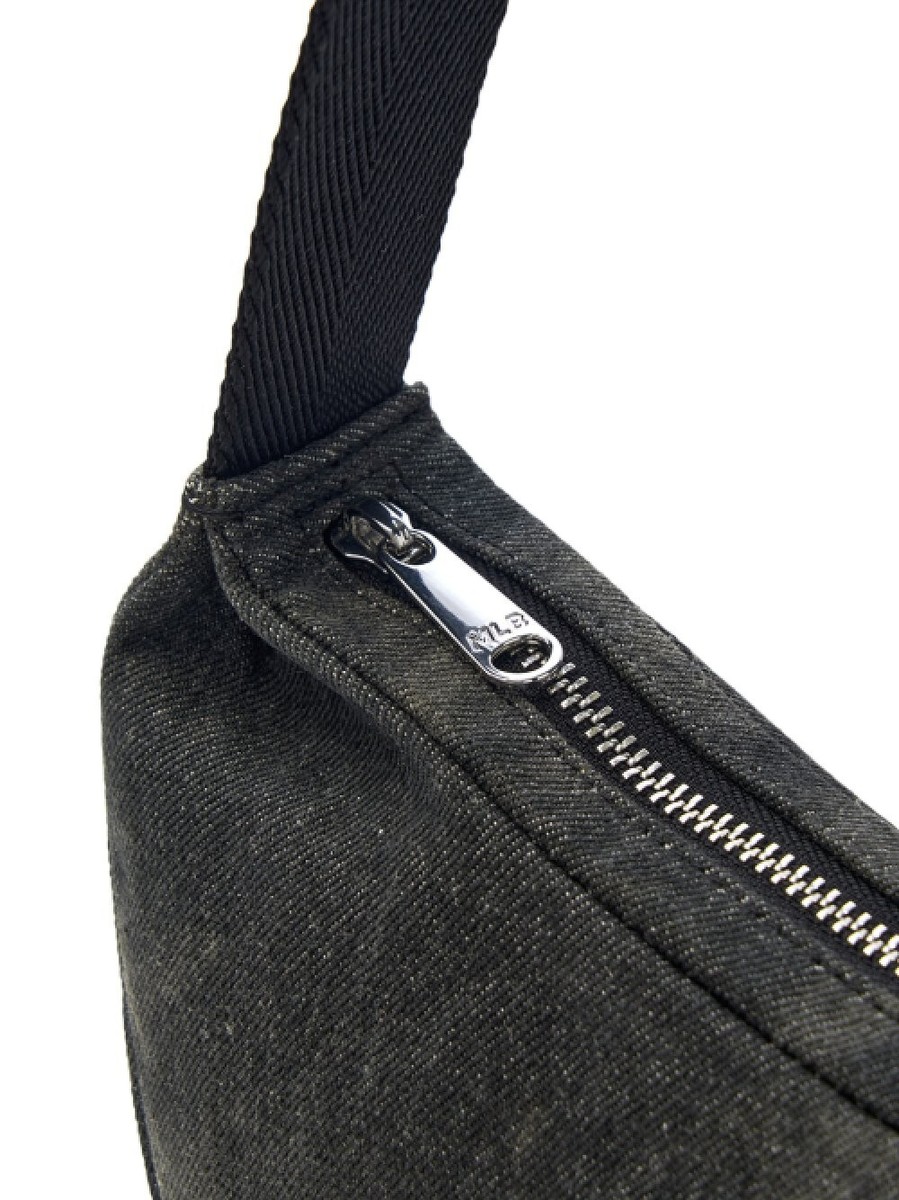MLB] Vintage Washing Shoulder Bag NY Charcoal Grey | eBay