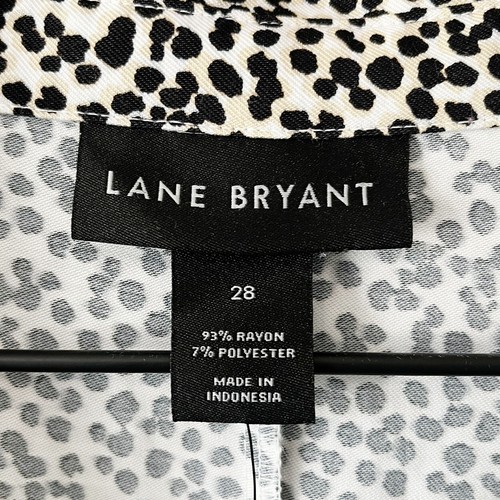 Lane Bryant NWT Short Sleeve Collared Safari Romper Shorts Plus Size 28 - Picture 8 of 12