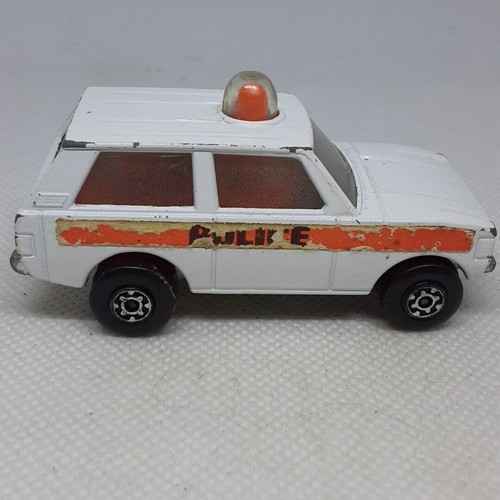 Lesney Matchbox Rolamatics Police Patrol No.20 1975 White Made In United Kingdom - Picture 4 of 10