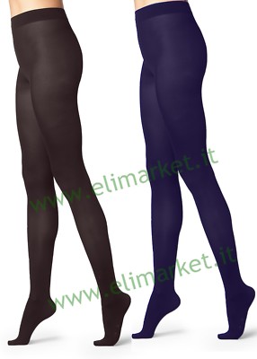 Calze elastiche coprenti nero blu scuro 70 den compressione