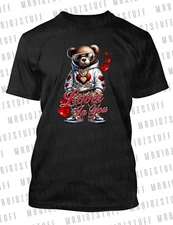 Valentine's Day Tee Shirt Teddy Bear Love Hip Hop Pro Club Shaka Big Tall SM Tee
