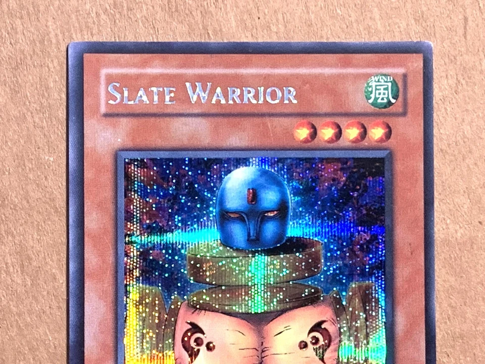 yugioh Slate Warrior WC4-003 Secret Rare Lightly played (Excellent): - Image 3 of 4