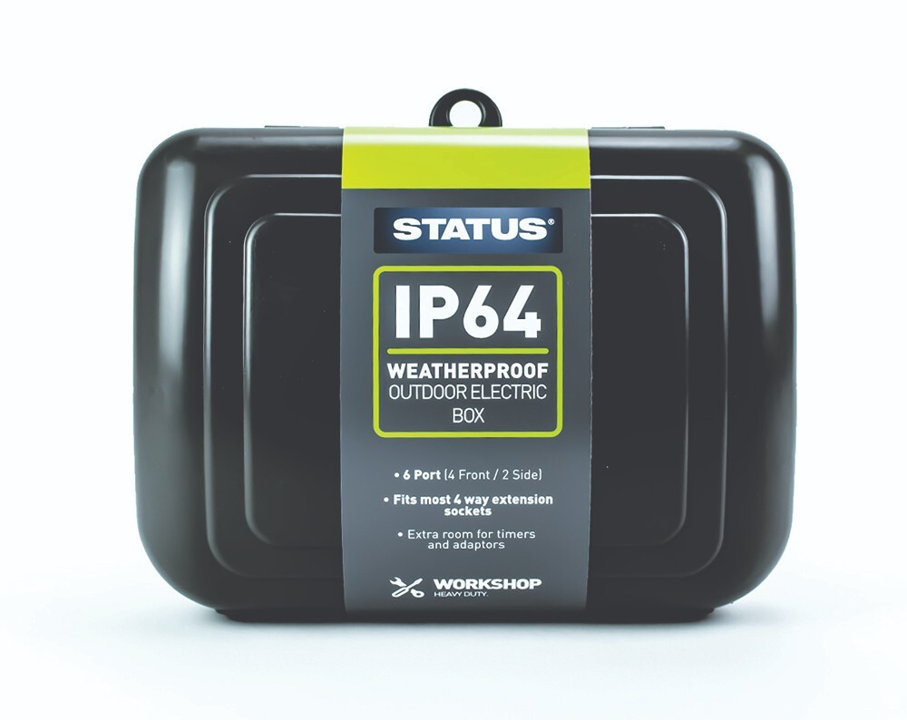 Heavy Duty Electrical Extension Boxes MX 3 Outlet Universal Sockets,