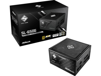 ASRock SL-650G 650W ATX3.1 80 PLUS GOLD Certified Full Modular Power Supply
