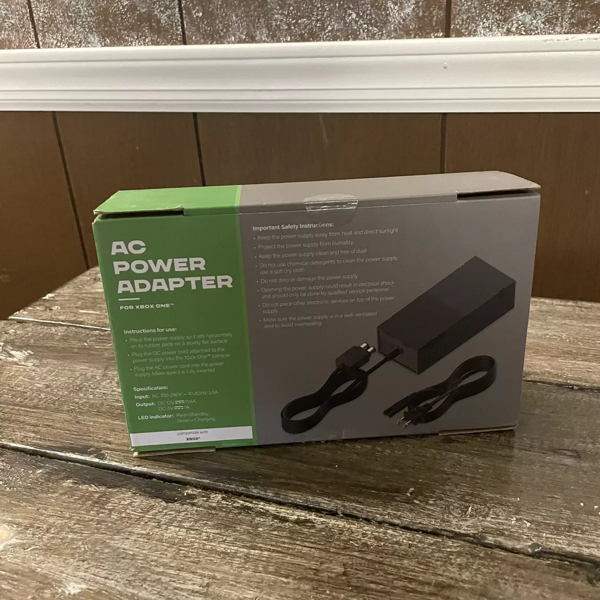 Atrix AC Power Adapter Compatible with Xbox One New NIB Gamestop