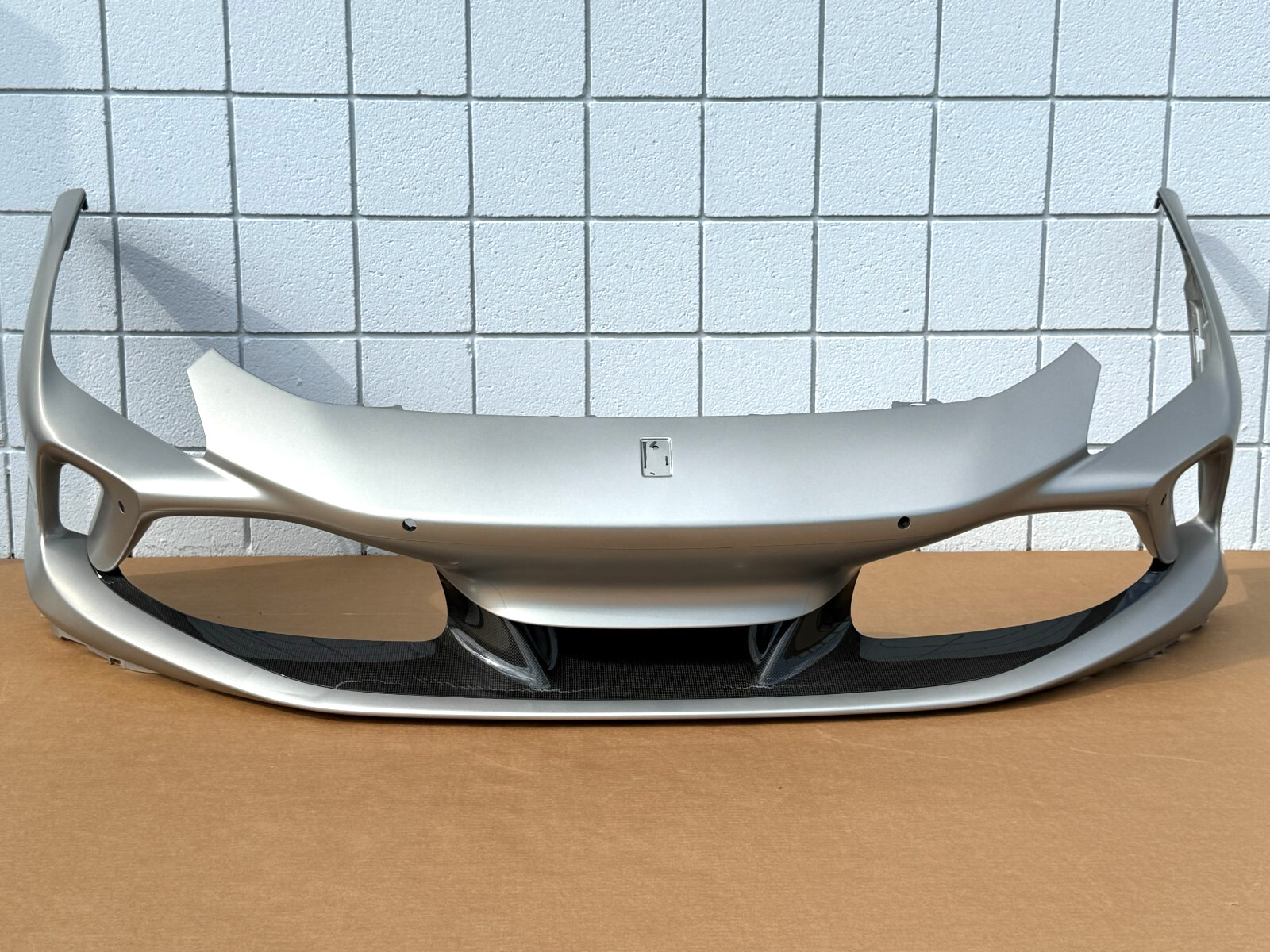 Nice! 2020-2023 Ferrari F8 Tributo / Spider Carbon Front Bumper Cover OEM