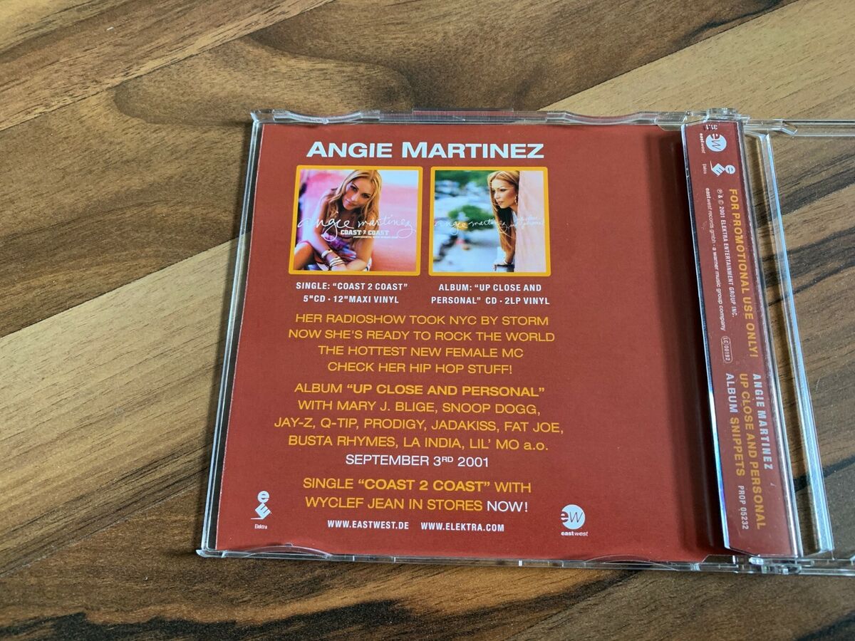 ANGIE MARTINEZ Up Close And Personal Snippets 2001 EUROPEAN ANGIE MARTINEZ Up Close And Personal Snippets 2001 EUROPEAN