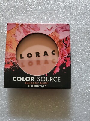 LORAC COLOR SOURCE BUILDABLE BLUSH TECHNICOLOR ( MATTE}0.14 OZ. IN BOX AUTHENTIC