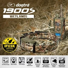 Dogtra 1900S Camo 3/4 Mile Boost and Lock Remote Trainer Camo – 1900S-WETLANDS