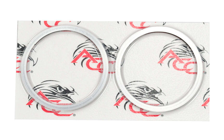 2015-2017 Mustang Polished Stainless Steel Tweeter Speaker Trim Rings ...