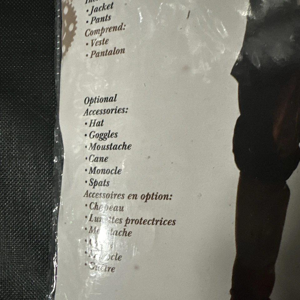 Disfraz Steampunk Caballero Victoriano Hombre Marrón Elegante Halloween Adulto Foto 2 de 4