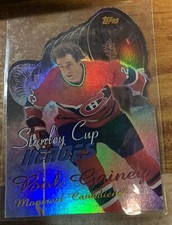 2000-01 Topps Stanley Cup Heroes #SHBG Bob Gainey Die Cut Card