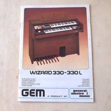 GEM Wizard 330 L owner's manual instruction manual User manual