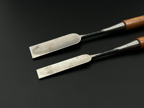Vintage Japanese Chisel 2set made by blacksmith /Plane Hammer Hand Tool f41 - Picture 13 of 23