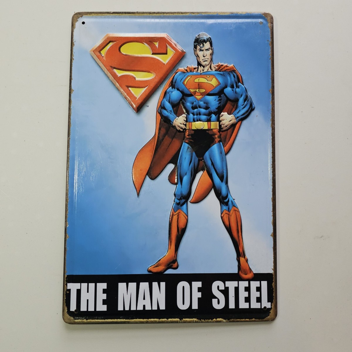 PLAQUE MÉTAL marvel super heros 30 X 20 CM EUR 20,99 - FR