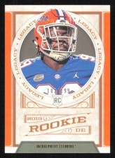 2019 Panini Legacy JACHAI POLITE Rookie Orange card #/199 FLORIDA GATORS