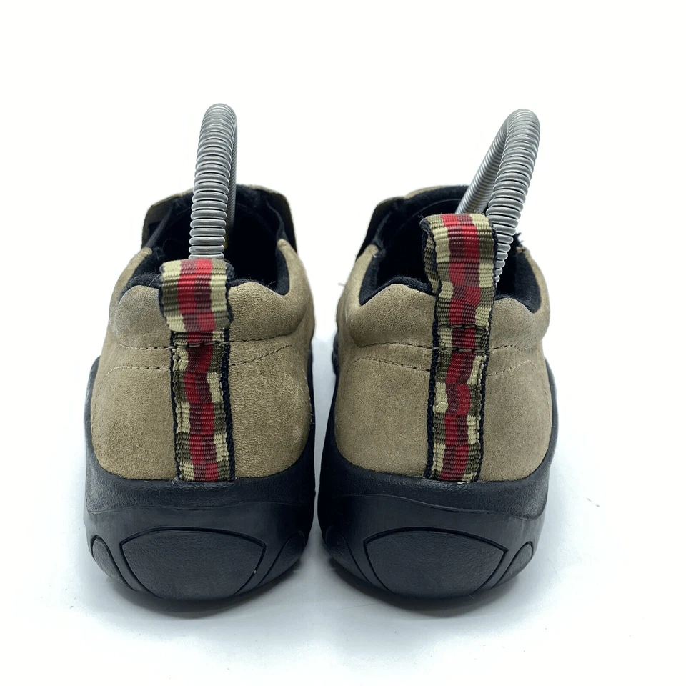 Классические серо-коричневые замшевые кожаные туфли-слипоны Merrell Jungle Mini Moc для детей 5,5 - Изображение 4 из 4