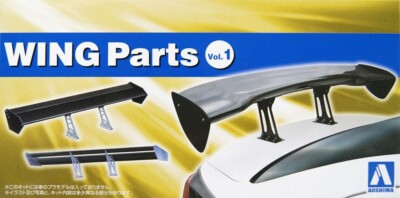Aoshima 1/24 Model Car The Tuned Parts(93)Wing Parts Vol.1 GT Spoiler Detail Up