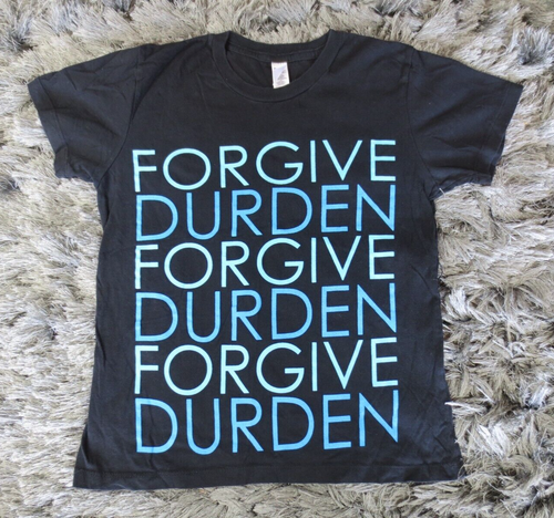 Forgive Durden Boys Shirt Youth Large Black Fueled By Ramen Rock Band Emo Music