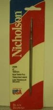 Nicholson 21889 4" Slim Taper File USA NOS Saw Sharpening Black Diamond Triangle
