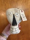 Primitive Halloween Witch Doll Bust Set with Skull Handmade New 3 Pieces Naive — photo 7