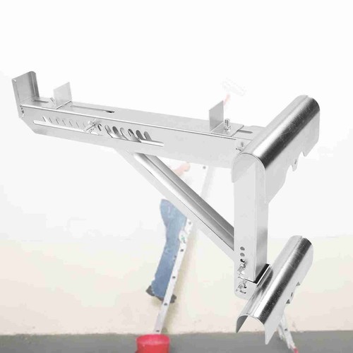 Stabilisateur D'échelle Réglable 2 Pièces - Support Tripode En Acier Allié, Pour Plus De Sécurité