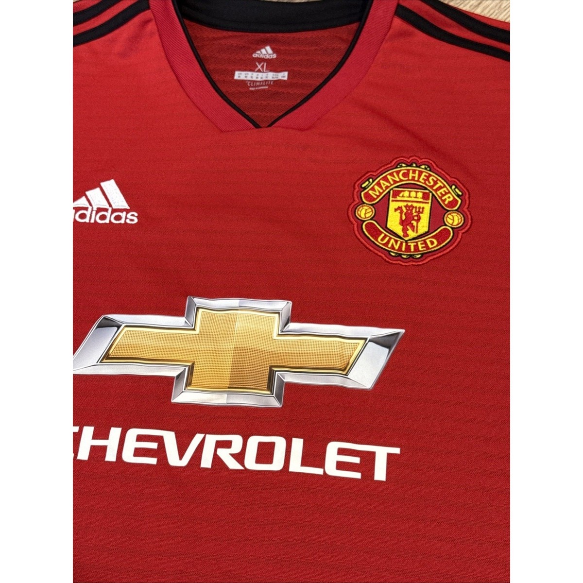 MANCHESTER UNITED 2018/2019 HOME FOOTBALL SHIRT JERSEY ADIDAS #8