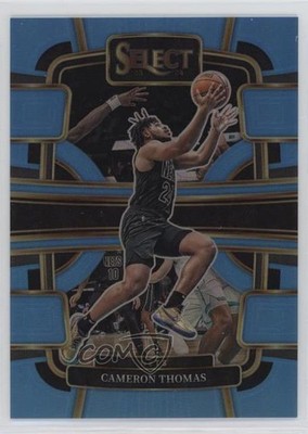 2023-24 Panini Select Concourse Light Blue Prizm /299 Cameron Thomas #6 14ql