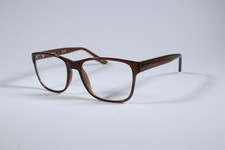 Seen Eyeglasses SNOU5002 Unisex Brown NN00 Full Rim Plastic Glasses Frames 55 mm