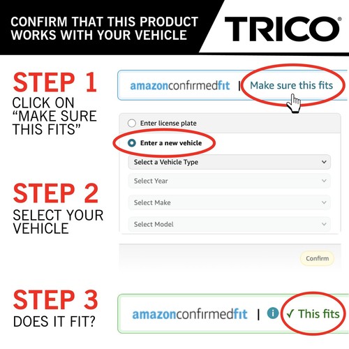 TRICO Gold 26" + 20" Premium Wiper Blades Set for All-Weather Performance - Picture 8 of 8