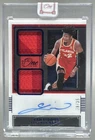 Cam Reddish 2020 Panini One and One Blue GU Dual Jersey Patch Auto 28/35