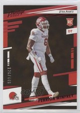 2022 Panini Prestige Rookies Xtra Points Red 126/449 Perrion Winfrey #353 my8