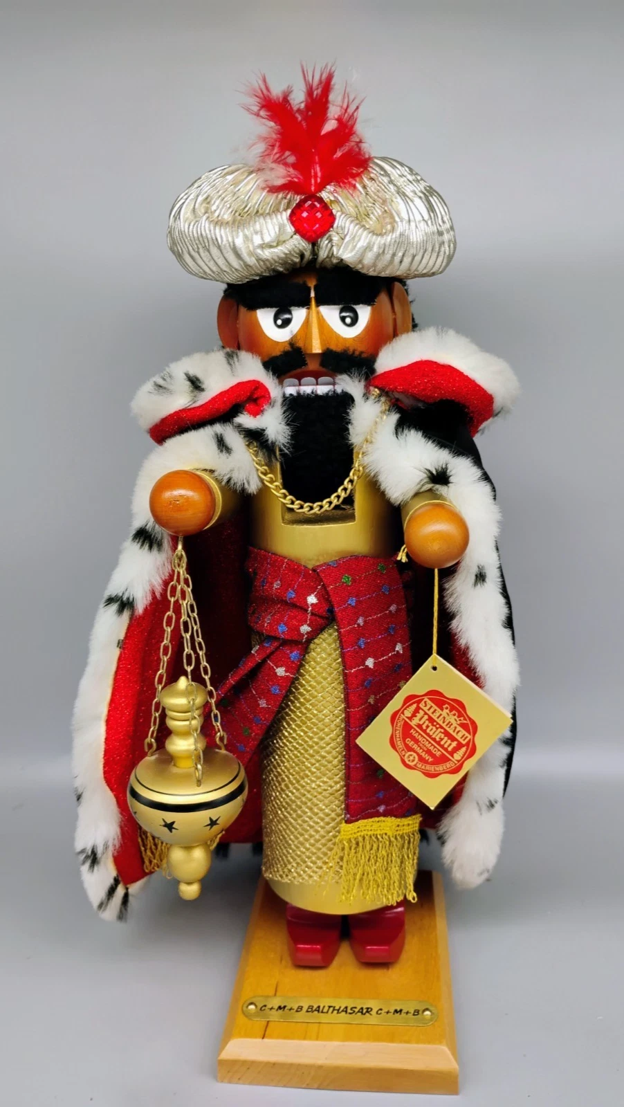 SIGNED - Steinbach Balthasar 3 Wisemen Limited Edition German Nutcracker - S883