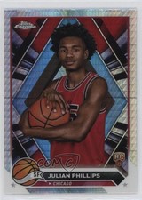 2023-24 Topps Chrome Prism Refractor Julian Phillips #39 5b1