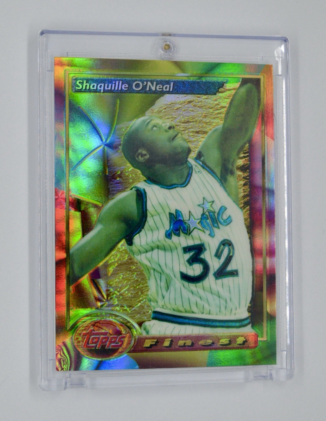 1993-94 Topps Finest - Shaquille O'Neal #3 Refractor Magic HOF