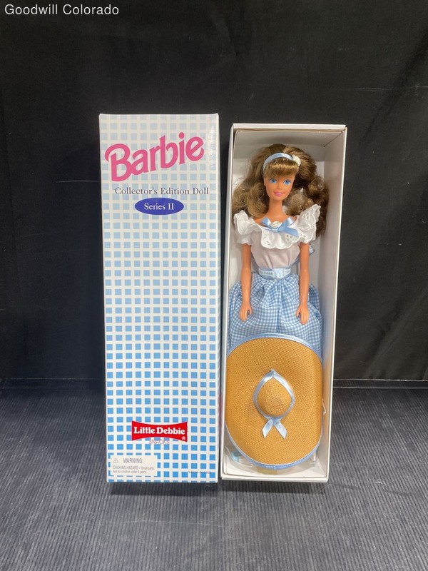 Barbie Blue White Gingham Little Debbie Collectors Edition Doll Series II