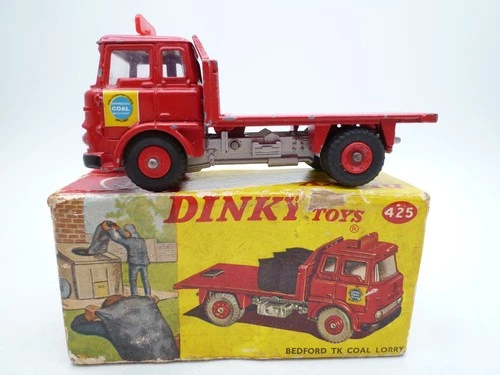 VINTAGE DINKY TOYS 425 BEDFORD TK COAL TRUCK IN ORIGINAL BOX 1964