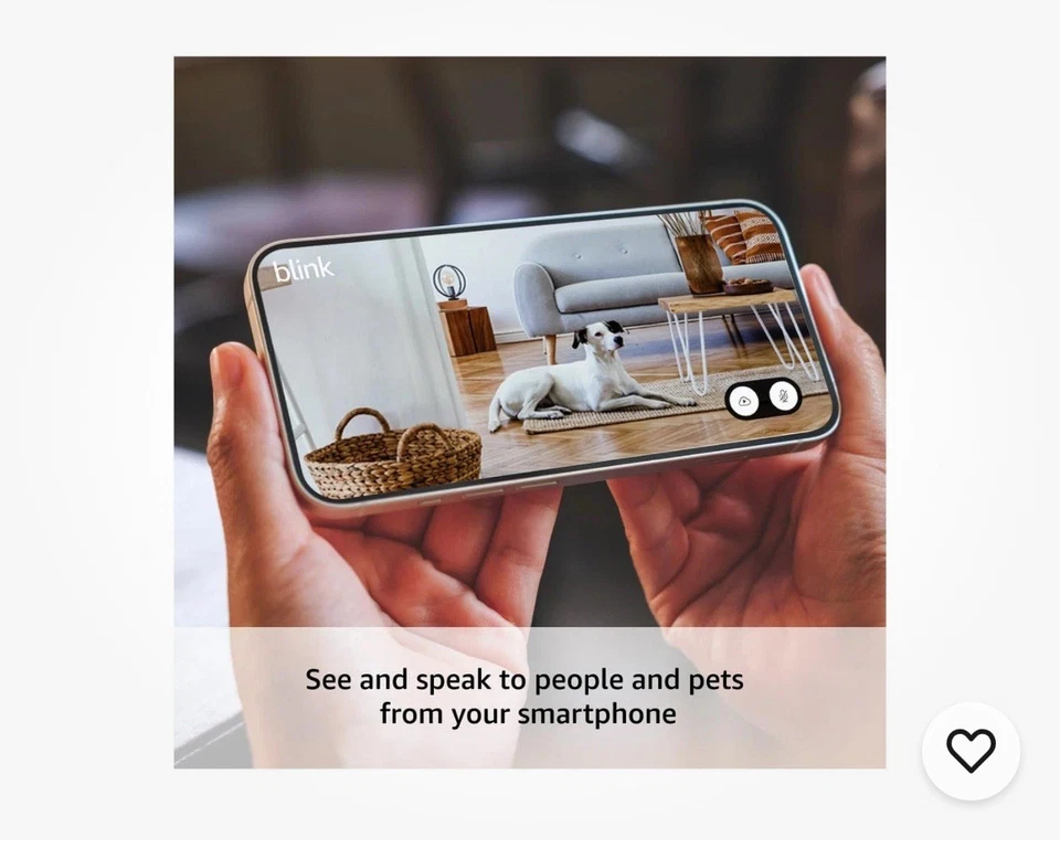 Blink Mini 2 (newest model) — Home Security & Pet Camera with HD video, color ni - Image 3 of 4