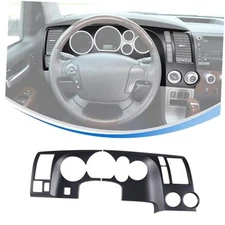 Dashboard Panel Frame Cover Trim for Toyot@ Tundra 2007 2008 2009 Matte Black