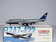 United Airlines Boeing 747-400 1:400 Dragon Wings N186UA 55429 