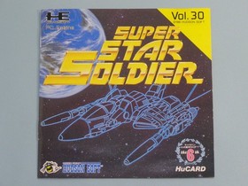 Super Star Soldier W/Case PC Engine Hu Card Retro Used Game Good NTSC-J Japan