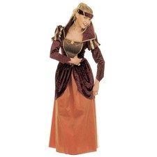 Damen Mittelalter Kostüm / Karneval Burgfräulein Prinzessin Kleid Larp Burgfest