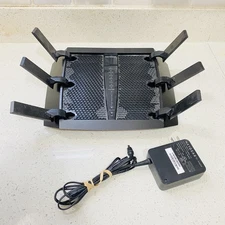 Netgear R7900 NightHawk X6 AC3000 Tri-Band Wireless Smart Router W/ Pwr Adapter