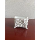 Westmoreland Milk Glass Cigarette/Toothpick/Playing Card Holder VTG White