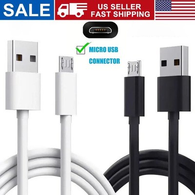 3/6FT Micro USB Fast Charger Data Sync Cable Cord For phone Galaxy S5 S6 S7