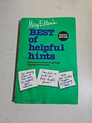 Mary Ellen's Best of Helpful Hints Book 1980 - Vintage Home Tips & Advice