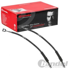 2x BREMBO BREMSSCHLAUCH VORNE RECHTS+LINKS passend für OPEL VECTRA C (Z02)